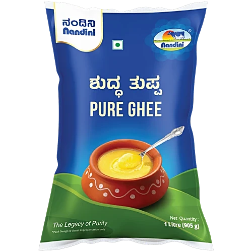 Nandini Ghee 1 Litre Pouch