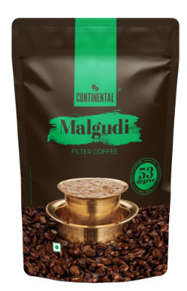 Continental Malgudi Filter Coffee Powder | 53% Coffee - 47% Chicory  (200gm)