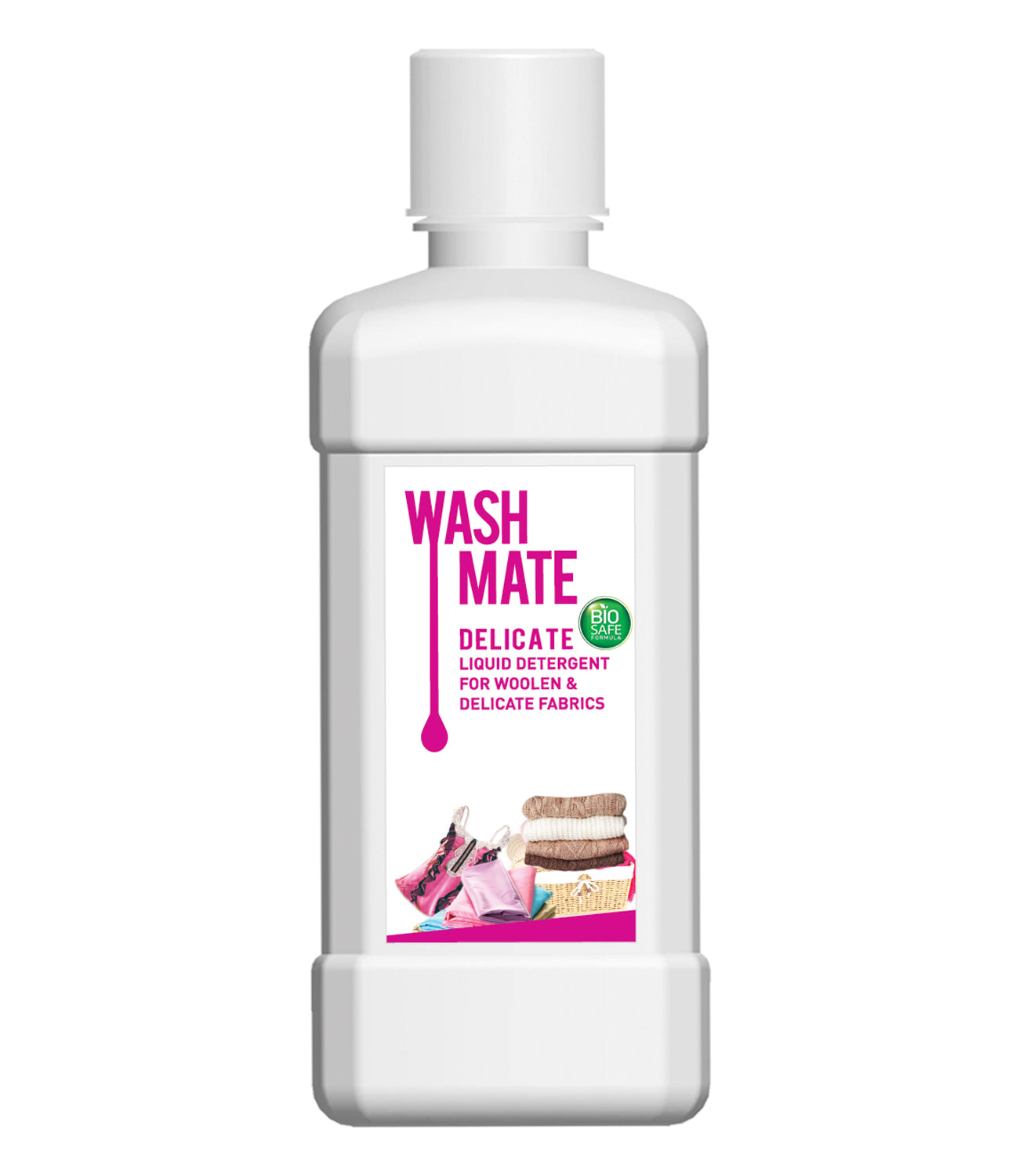 Washmate Delicate Liquid Detergent For Woolen & Delicate Fabrics (Biosafe Formula)