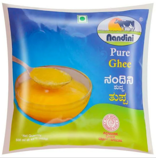 Nandini Ghee 500ML Pouch
