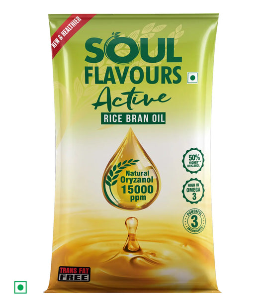 Soul Flavours Active Rice Bran Oil