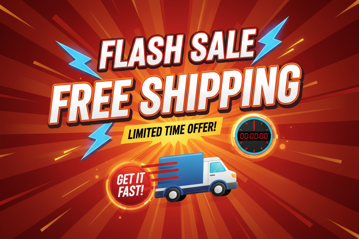 FLASH SALE FOR SHIPPING ABOVE 2000