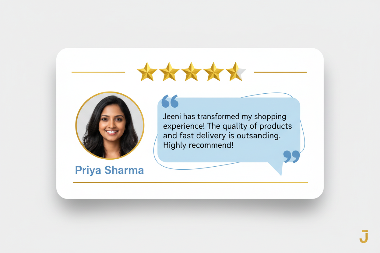 Jeeni Customer Review